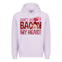 Lilac dont go bacon my heart Premium Hoodie - NancyCooperArtShop