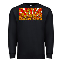 Usa Sunflowers Leopard License Plate Premium Sweatshirt | Teevron