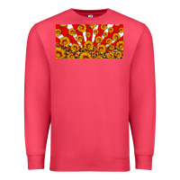 Cardinal usa sunflowers leopard license plate Premium Sweatshirt - HRA Design Shop