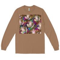 Toasted Coconut merino ram tie dye tumbler Long Sleeve Tee - BarkalooDesign