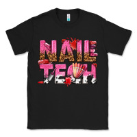 Black nail tech Classic Tee - texasbilliewilder