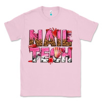 Bubblegum Pink nail tech Classic Tee - texasbilliewilder