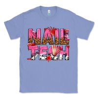 Colony Blue nail tech Classic Tee - texasbilliewilder