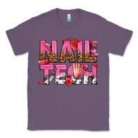 Lavender nail tech Classic Tee - texasbilliewilder