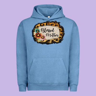 Blessed Mother Urban Hoodie Designed By Jasminsmagicworld