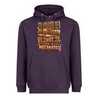 Plum Educated motivated elevated melanated Heavyweight Hoodie - Zillion Design Studio