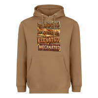 Toasted Coconut Educated motivated elevated melanated Heavyweight Hoodie - Zillion Design Studio