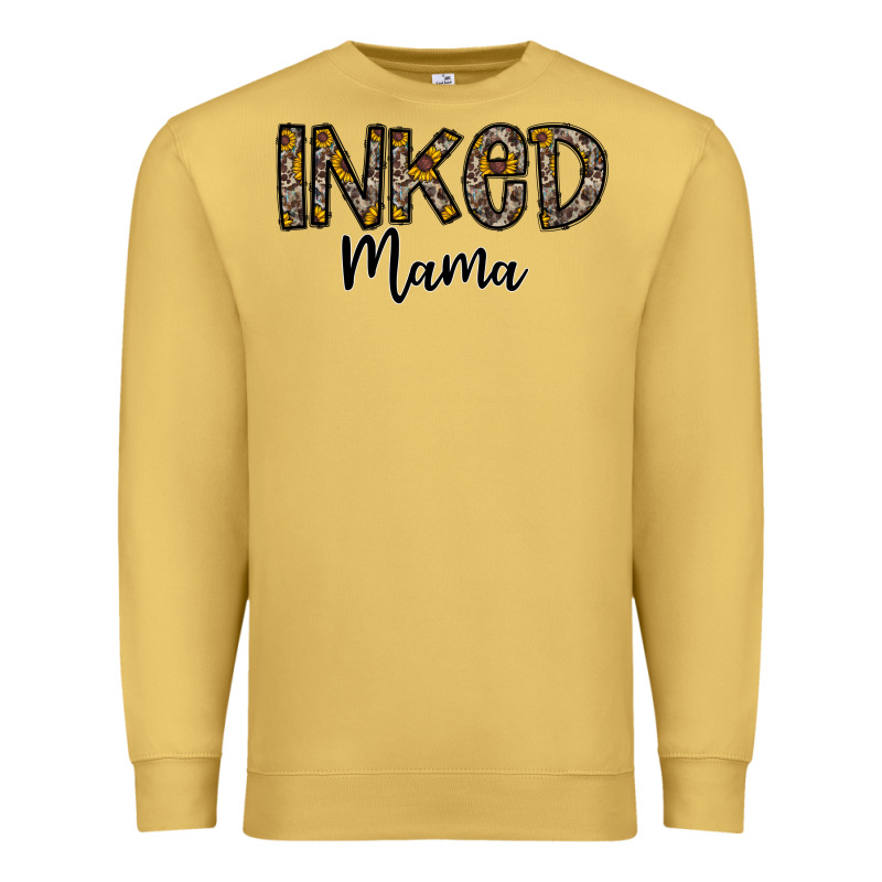 ınked Mama Premium Sweatshirt by CowhideDigitalArt | Teevron