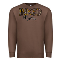 Chestnut ınked mama Premium Sweatshirt - CowhideDigitalArt