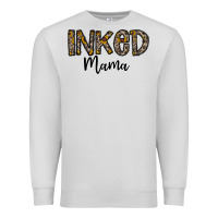 Dove Grey ınked mama Premium Sweatshirt - CowhideDigitalArt