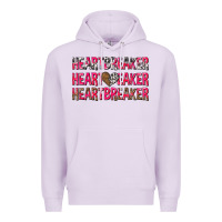 Lilac heartbreaker with leopard and cowhide Premium Hoodie - NancyCooperArtShop