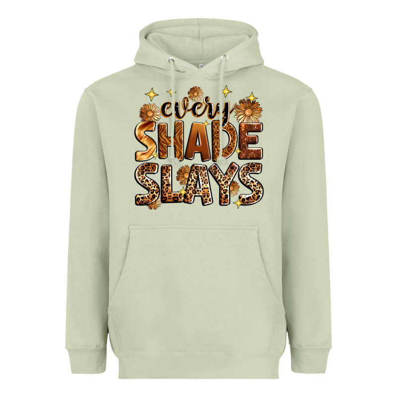 Every Shade Slays Heavyweight Hoodie by Zillion Design Studio | Teevron