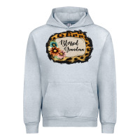 Heather Grey blessed grandma Urban Hoodie - Jasminsmagicworld