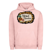 Pigment Salmon blessed grandma Urban Hoodie - Jasminsmagicworld