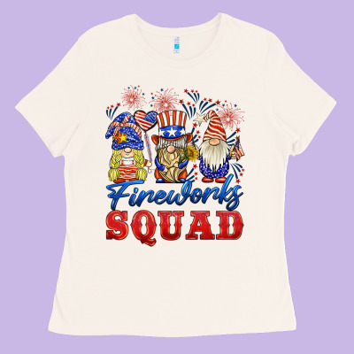 Fireworks Squad Ladies Tee Designed By Barkaloodesign