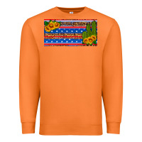 Carrot usa sunflower and cactus license plate Premium Sweatshirt - HRA Design Shop