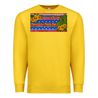Lemon usa sunflower and cactus license plate Premium Sweatshirt - HRA Design Shop
