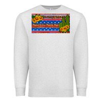 Oatmeal Heather usa sunflower and cactus license plate Premium Sweatshirt - HRA Design Shop