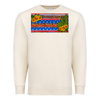 Sandshell usa sunflower and cactus license plate Premium Sweatshirt - HRA Design Shop