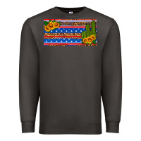 Smoke usa sunflower and cactus license plate Premium Sweatshirt - HRA Design Shop