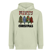 Matcha merry christmas trees Heavyweight Hoodie - RanaPortraitStore