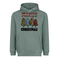 Sage merry christmas trees Heavyweight Hoodie - RanaPortraitStore