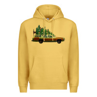 Antique Gold christmas vacation car Premium Hoodie - Jasminsmagicworld