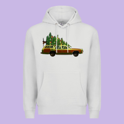 Christmas Vacation Car Premium Hoodie Designed By Jasminsmagicworld