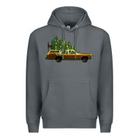 Rock christmas vacation car Premium Hoodie - Jasminsmagicworld