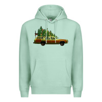 Seafoam christmas vacation car Premium Hoodie - Jasminsmagicworld