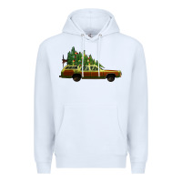 White christmas vacation car Premium Hoodie - Jasminsmagicworld