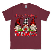 Burgundy merry christmas gnomies Classic Tee - Zillion Design Studio