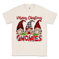 Natural merry christmas gnomies Classic Tee - Zillion Design Studio