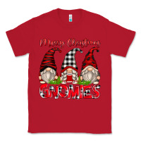 Red merry christmas gnomies Classic Tee - Zillion Design Studio
