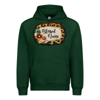 Forest Green blessed nurse Urban Hoodie - Jasminsmagicworld
