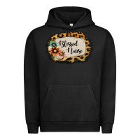 Pigment Black blessed nurse Urban Hoodie - Jasminsmagicworld
