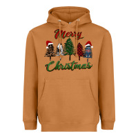 Meerkat merry christmas trees Heavyweight Hoodie - RanaPortraitStore