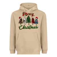 Mushroom merry christmas trees Heavyweight Hoodie - RanaPortraitStore