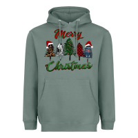 Sage merry christmas trees Heavyweight Hoodie - RanaPortraitStore