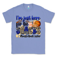 Colony Blue i'm just here for the snacks #basketball sister Classic Tee - Zillion Design Studio