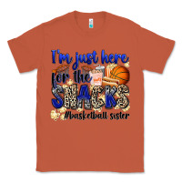 Copper i'm just here for the snacks #basketball sister Classic Tee - Zillion Design Studio