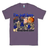 Lavender i'm just here for the snacks #basketball sister Classic Tee - Zillion Design Studio