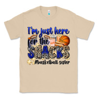 Mushroom i'm just here for the snacks #basketball sister Classic Tee - Zillion Design Studio