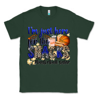 Sports Green i'm just here for the snacks #basketball sister Classic Tee - Zillion Design Studio