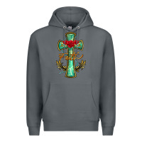 Rock cross faith Premium Hoodie - BarkalooDesign