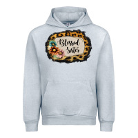 Heather Grey Blessed Sister Urban Hoodie - Jasminsmagicworld