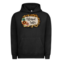Pigment Black Blessed Sister Urban Hoodie - Jasminsmagicworld