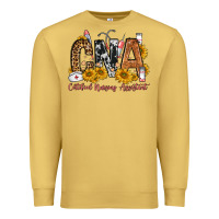 Antique Gold cna certified nursing assistant Premium Sweatshirt - FaDigitalArtStudio