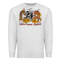 Oatmeal Heather cna certified nursing assistant Premium Sweatshirt - FaDigitalArtStudio
