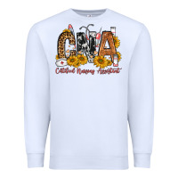 White cna certified nursing assistant Premium Sweatshirt - FaDigitalArtStudio